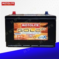 Motolite Gold 3SMF / N70  Maintenance Free Car Battery with 21 months warranty