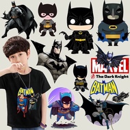 Batman hot transfer printing hot stamping sticker washable sticker Marvel series DIY decorative T-sh