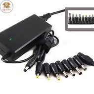 QC 8 in 1 Universal Useful Tool AC DC Power Charger Adapter for Laptop PC Notebook