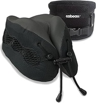 Cabeau Evolution Cool Travel Neck Pillow Cooling Airflow Vents, Memory Foam Neck Support, and Adjust