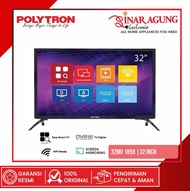 POLYTRON PLD-32MV1859 / PLD32M LED SMART TV 32 INCH - GARANSI RESMI