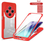 Ốp cho Redmi 14C 14 C redmi14c 4G Vỏ điện thoại 360 độ bao gồm tất cả bảo vệ vỏ hai mặt Chống Sốc Ốp