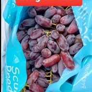 Long Crimson Australian Grapes