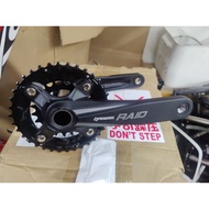 PROWHEEL RAID 2025 MODEL Hollow Crankset CRANK (LIGHTWEIGHT)( 36T-22T ) prowheel crank