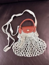 Longchamp LE PLIAGE FILET 斜揹袋 XS