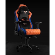 [READY STOCK] Tomaz Troy Gaming Chair (Orange/Blue)