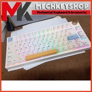 Keydous NJ80 mechanical keyboard forward switch, RGB, 3-mode connection