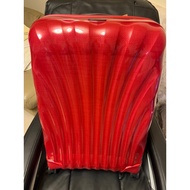 Brand New Shipping Process Crushed NG Version Special Offer得️ Samsonite Shell Box C-LITE 28 Inch Cherry Red Taiwan Ready Stock