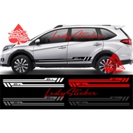 Cutting sticker car brv sticker car sticker HONDA brv