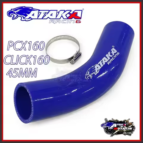 ATAKA RACING Motorcycle Velocity Banana Rubber For PCX 160 ADV160 -45MM(Throttle Body Hose)