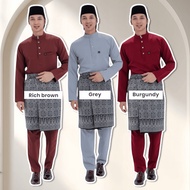 Baju Melayu Lelaki Moden Slim fit Baju Melayu Cekak Musang Baju Melayu Teluk belanga Arash Aryan Baj