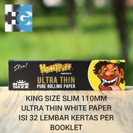 kertas Honeypuff Ultra Thin King Size Slim 110MM - Putih tipis