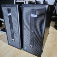 Pc HP Prodesk Core i5 Gen 4 Ram 8GB seken normal