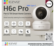 กล้องวงจรปิด EZVIZ H6C Pro 2K+ 4MP Wi-Fi