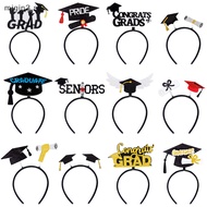 &lt; Hair Clamp &gt; Graduation Cap  Hair Hoop With Mini Grad Hat Mini Bachelor Cap  .