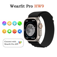 Wearfit Pro Smart Watch HW9UltraMAX for Bluetooth Call Real-time Heart Rate Blood Sugar