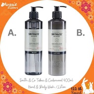 紐西蘭直郵Thd Aromatherapy Smith & Co. 系列天然香薰～洗手沐浴露 / 身體乳 400ml