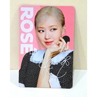 Rose Blackpink Photo Card Oreo