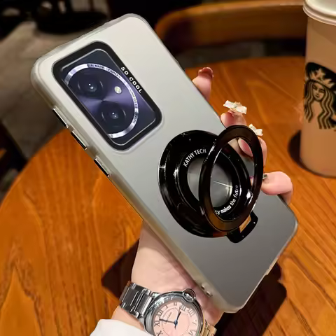 Matte Hard Ring Magnetic Bracket Case For Honor X9C Smart X7C X6B X6A X9 X8B X7B X9B X8A X7A X9A 200