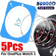 For OnePlus Watch 3 HD Clear Protective Cover with Auto Alignment Tool Anti-Scratch Films-Tempered G