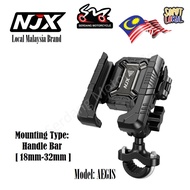 NJX Aegis NPH02 Pemegang efon Anti Gegar Phone Holder Motorcycle Bike Shock Absorb Sunshade