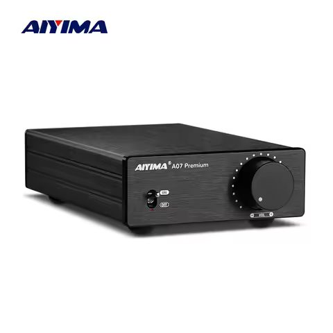 AIYIMA Audio A07 Premium TPA3255 Power Amplifier 300Wx2 Class D Stereo 2.0 Digital Amp Hifi Sound Am