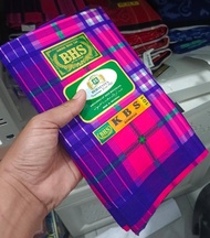 SARUNG BHS KBS GOLD SILVER SUTERA SPUNSILK WARNA PINK