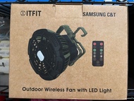 ITFIT Samsung C&amp;T 戶外無線風扇連LED燈