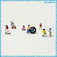 [LzdjlmybeMY] People Figure Miniature People Figure Diorama Figure Accessories Resin Painted