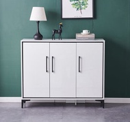 CLASSIC FURNITURE - 簡約鞋櫃烤漆亮光枱面白色玄關櫃入戶現代門廳櫃