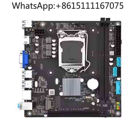 H81 Desktop Motherboard LGA1150 Socket Support 4th Gen I3 I5 CPU DDR3 RAM M.2 NVME SATA SSD Mainboar