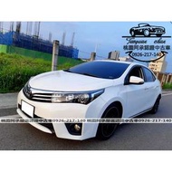 【FB搜尋桃園阿承】豐田 超人氣ALTIS G版 2015年 1.8 白色 二手車 中古車