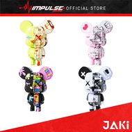 Jaki Building Block Bear Magnetic Absorber - Jk6250-1 Black / Jk6250-2 Pink / Jk6250-3 Green  / Jk62