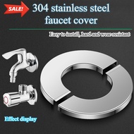 【💜】Wall Faucets Hole Cover Wall Decorative Cover for Bathroom Faucet / Detachable Heighten Faucet Sh