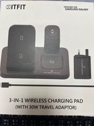 ITFIT 3-in-1  wireless charging pad 三合一無線充電板