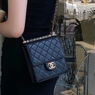 【震撼撿漏💰全網最低價！】 Chanel/香奈兒  方胖子平替 珍珠鏈條包 (下單前先詢問庫存❗️❗️）