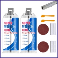 for Metal 2 Pieces Heavy Duty Foundry Adhesive Liquid Filler Welding for Car Motorcycle Pipe Pump Wa