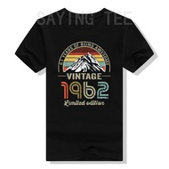 61 Years Old Vintage 1962 Limited Edition 61th Birthday Gift Graphic Tops Born In 1962 Clothes Daddy