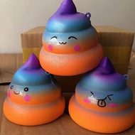 Fun Galaxy Poo Scented Squishy Charm Slow Rising Stress Reliever Toy Decompression Toys For Children