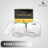 hk3 Paket Skincare Pria Rodeos For Man Sabun Cream Pemutih Pencerah
