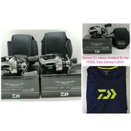 DAIWA 21 STEEZ LIMITED SV TW 1000L/SV TW 1000HL (LEFT HANDLE) NEW MODEL 2021 CASTING REEL.