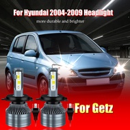 Cho Hyundai Getz 2004 - 2009 Cặp Bóng đèn H4 đèn pha LED sáng 6000K Trắng