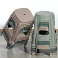 Thick Plastic Stool High Stool Adult Plastic Rubber Stool Bench Fashion Chair Simple Household Cooke
