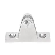 sudi-my 2pcs Marine Deck Hinge  Boat Bimini Top Swivel 316 Stainless Steel Quick Release Mount Hardw