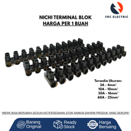 TERMINAL PLASTIK KRUSTIN HITAM - TERMINAL BLOCK KABEL - SAMBUNGAN TERMINAL KABEL - KRUSTIN