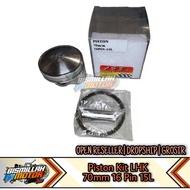 PISTON KIT LHK 70MM PIN 15 & 16