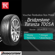 Bridgestone Turanza T005A 205/65R15 Car Tires (VOCER)