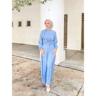 [YUMEKO][READYSTOCK MALAYSIA] ABAYA NEELOFA / ABAYA DRESS SATIN METALLIC / JUBAH DRESS MUSLIM FASHIO