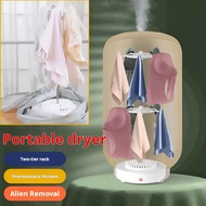 【Compact Foldable Design】 Mini Clothes Dryer for Home and Dorm Use Portable Dryer/Mini Dryer/Foldabl