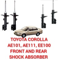 🤩 TOYOTA COROLLA AE101, AE111, EE100 FRONT & REAR SHOCK ABSORBER OEM